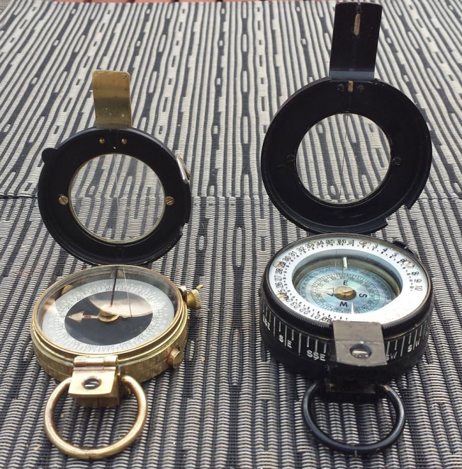 Aside from the dissimilar damping mechanisms and the indexed rotating ring on the Mk. III, the basic theory of operation for both compasses is almost identical.